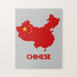 CHINESISCHE KARTE PUZZLE