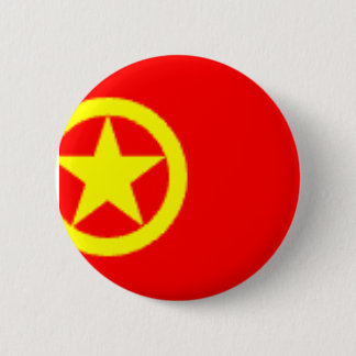 CHINESISCHE KOMMUNISTISCHE FLAGGE BUTTON