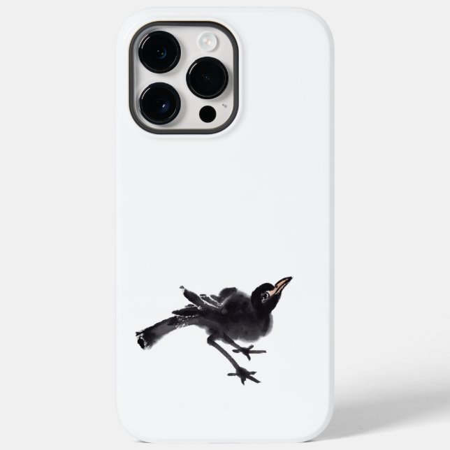 Chinesische Kunst mit Vogelmalerei Case-Mate iPhone Hülle (Rückseite)