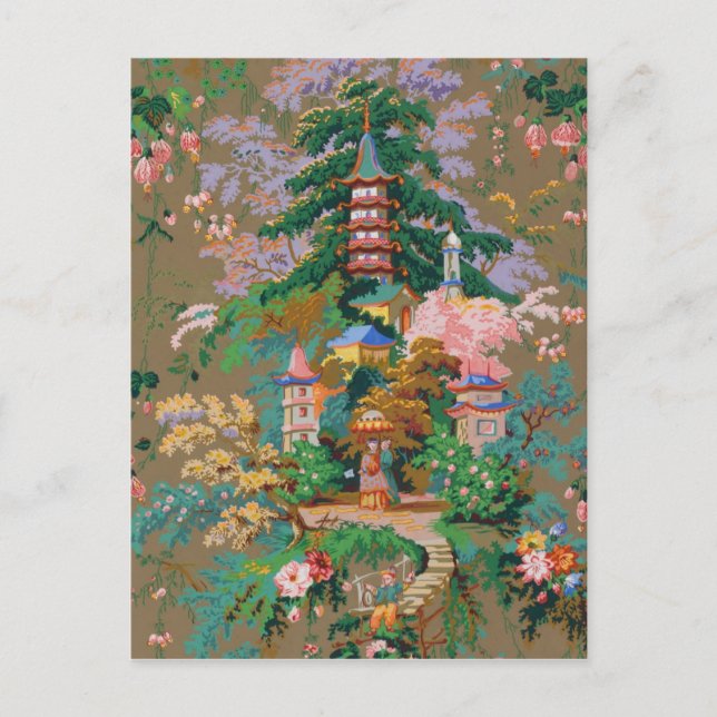 Chinesische Kunst Postkarte (Vorderseite)