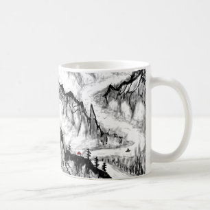 chinesische Landschaft Tasse