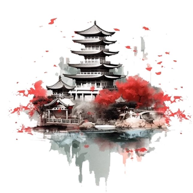 Chinesische Landschaftsmalerei Case-Mate iPhone Hülle (Von Creator hochgeladen)