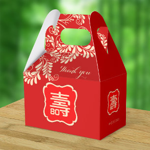 Chinesische Langlebigkeit Geburtstag (99 & jünger) Geschenkschachtel