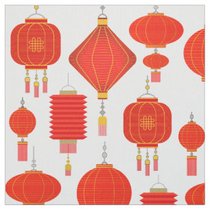 Chinesische Laternen Stoff