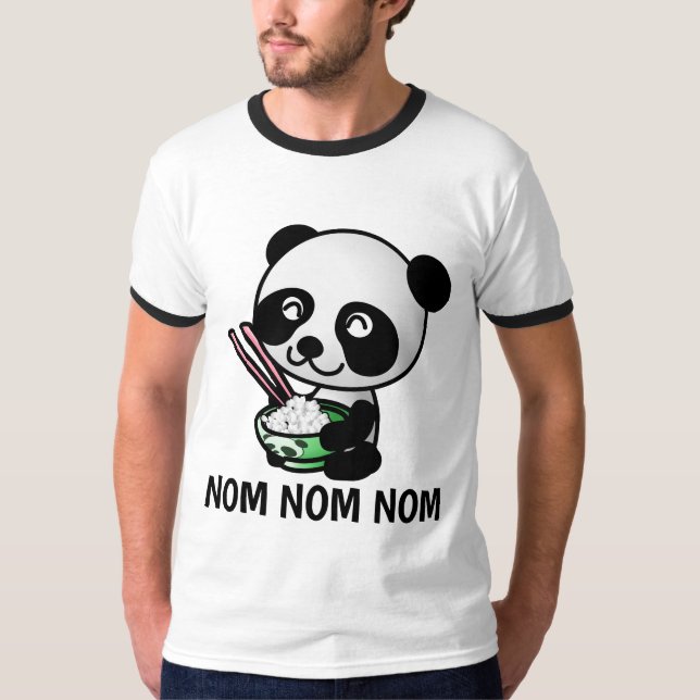 CHINESISCHE LEBENSMITTELLOVER NOM NOM NOM T - SHIR T-Shirt (Vorderseite)