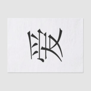 Chinesische Liebe Seidenpapier