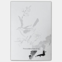 Chinesische Malerei, Pflaumenblüte und Vogel