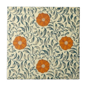 Chinesische Mandarin-Blumenfliese Fliese