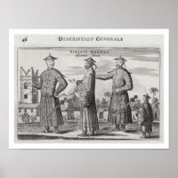 Chinesische Männer, eine allgemeine Beschreibung a