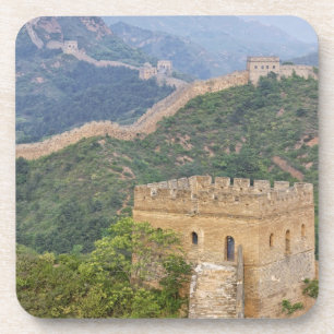Chinesische Mauer bei Jinshanling, China. 2 Untersetzer