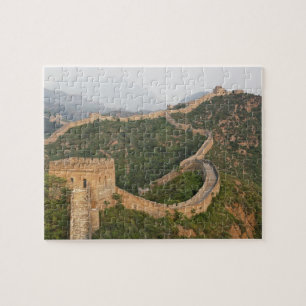 Chinesische Mauer bei Jinshanling, China, Asien Puzzle