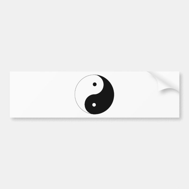 Chinesische Medizin Autoaufkleber (Vorne)