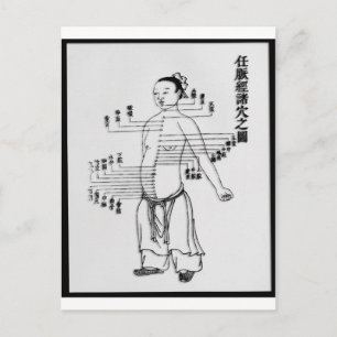 Chinesische Medizin Postkarte