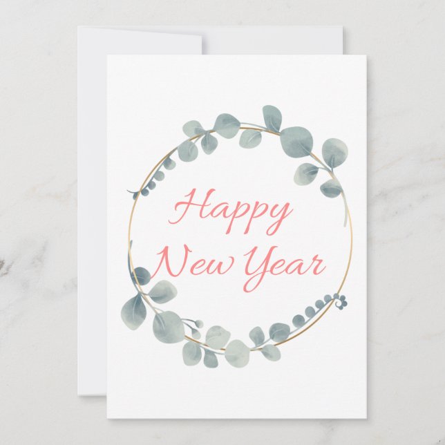 Chinesische Neujahrskarte Feiertagskarte (Vorderseite)