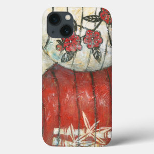 Chinesische Neujahrslinien mit Blumendruck Case-Mate iPhone Hülle