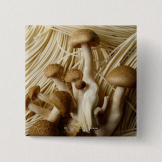 Chinesische Nudeln und Pilze Button