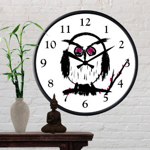 Chinesische Ochse Runde Wanduhr