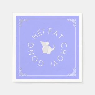 Chinesische Ochsenratte, leicht Serviette