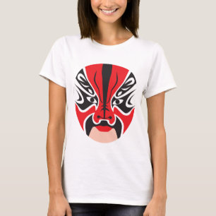 Chinesische Opern-Maske von der Mascarata™ T-Shirt