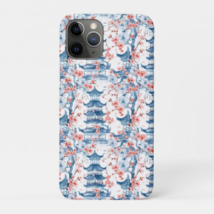 Chinesische Pagode mit Kirschblüten (5) Case-Mate iPhone Hülle