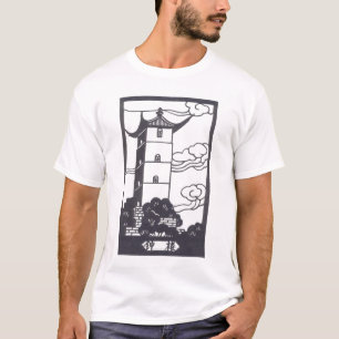 Chinesische Pagode T-Shirt