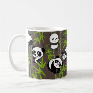 Chinesische Panda-Muster Kaffeetasse