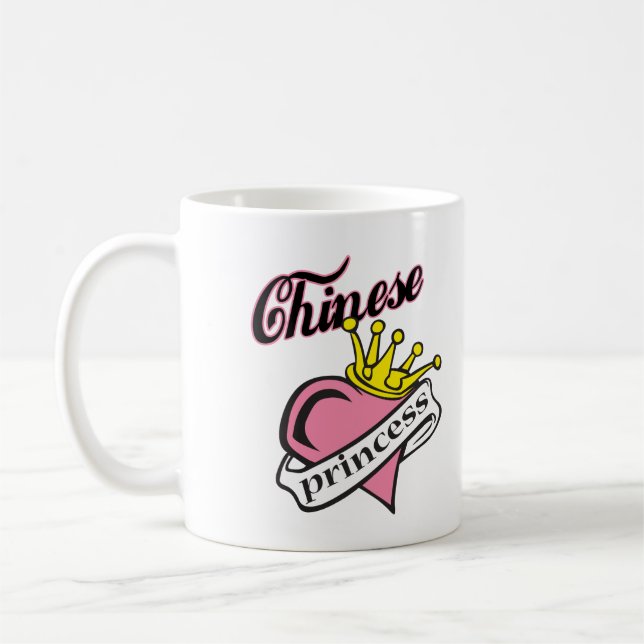 Chinesische Prinzessin Kaffeetasse (Links)