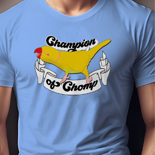 Chinesische Ringneck Gelbe Papagei Papagei Schombi T-Shirt