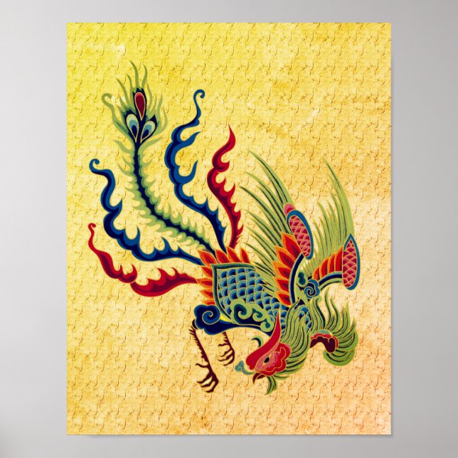 Chinesische Rooher Reproduction Art Poster (Vorne)