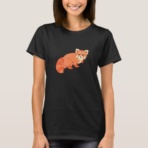 Chinesische Rote Panda Wildlife Forest Tierart Chi T-Shirt