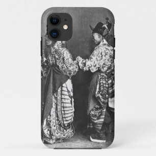 Chinesische Schauspieler von hinten, c.1870 (b/w iPhone 11 Hülle