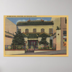 Chinesische Schule - San Francisco, CA Poster