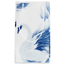 Chinesische Schwanenflügel Muster Geschenktasche