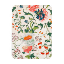 Chinesische Seidendesign Mitte des 18. Jahrhundert