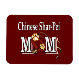 Chinesische Shar-Pei-Hunde-Mama Magnet