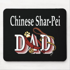 Chinesische Shar-Pei-VATER-Geschenke Mousepad