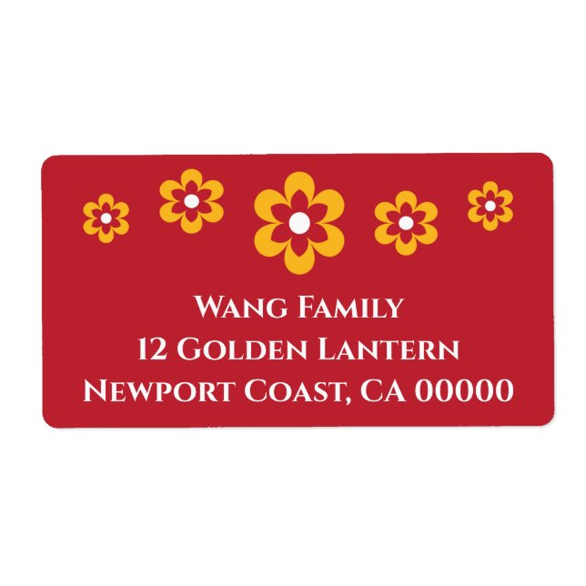 Chinesische Silvesterfeier am Montag Gelb Rot (Vorne)