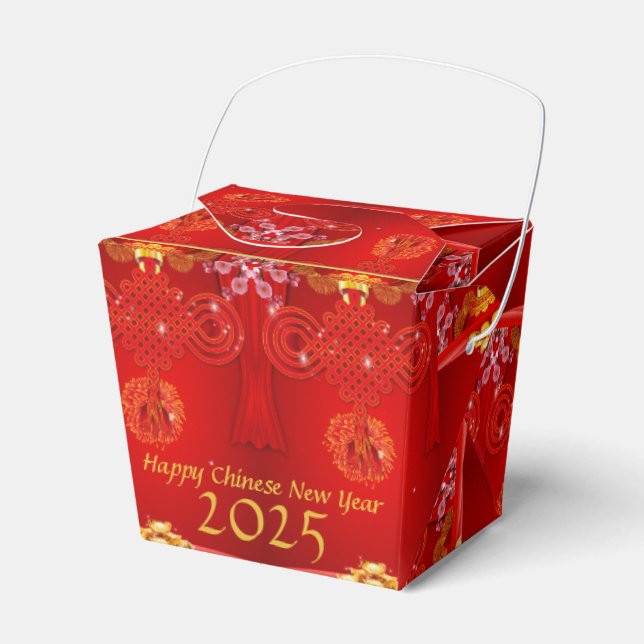 Chinesische Sitte Neujahr Red Knot Take-out FB Geschenkschachtel (Vorderseite)