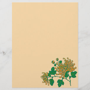 Chinesische Spinnenchrysanthemen, Mandarine