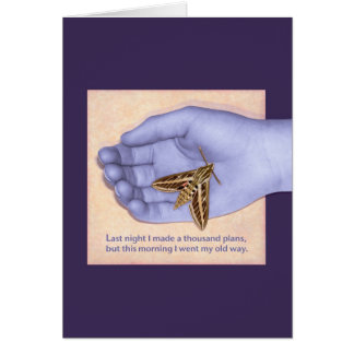 Chinesische Sprichwortkarte