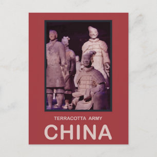 Chinesische Terrakottaarmee Postkarte