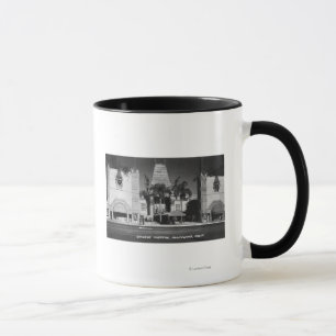 Chinesische Theater-Ansicht Hollywood, Kalifornien Tasse
