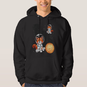 Chinesische Tierreise Roter Panda Astronaut Hoodie