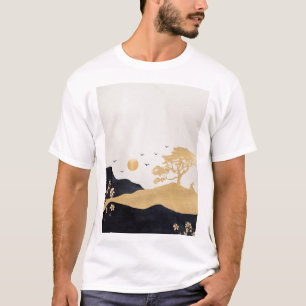Chinesische Tintenkunst, Chinesische Digitale Kuns T-Shirt