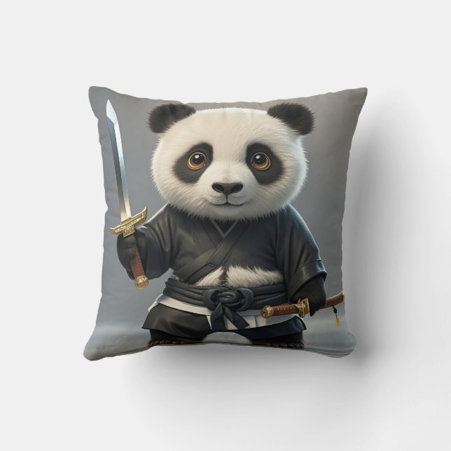 Chinesische Tradition Chinesische Landschaftsmaler Kissen (Rückseite)