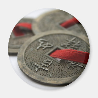 Chinesische Viel Glück-Münzen Magnet