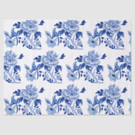 Chinesische Vintage Blütenpeere Seidenpapier