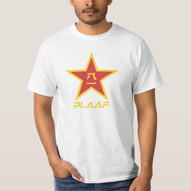 CHINESISCHE VÖLKER-BEFREIUNGS-ARMEE-LUFTWAFFE T-Shirt (Vorderseite)