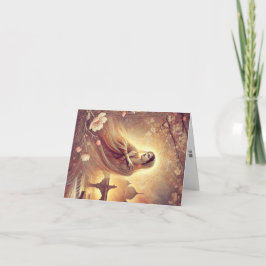 Chinesische Vorname-Glückskarte Li-Na Feiertagskarte