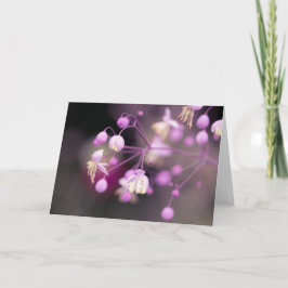 Chinesische Wiesenrutsche-Blume Karte